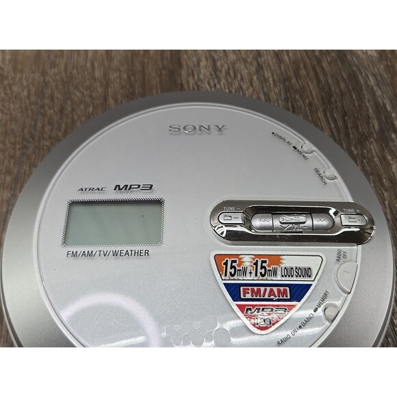 Sony Walkman Portable CD Player Only D-NF430 MP3 / AM / FM / CD RW Tested - Picture 3 of 9
